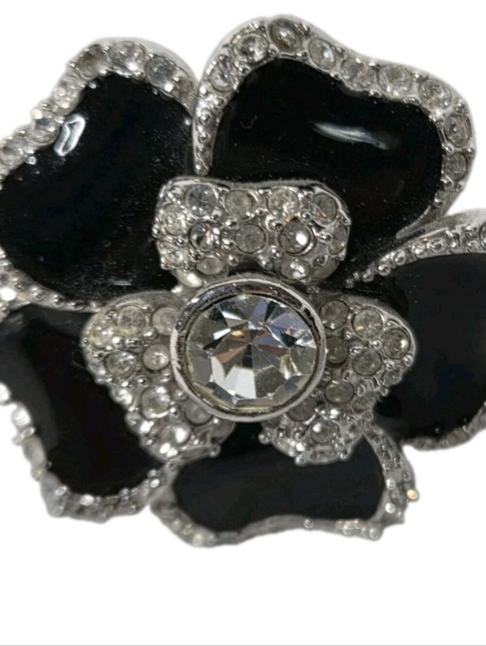 Lia Sophia Woman Size 7 Dahlia Floral Ring